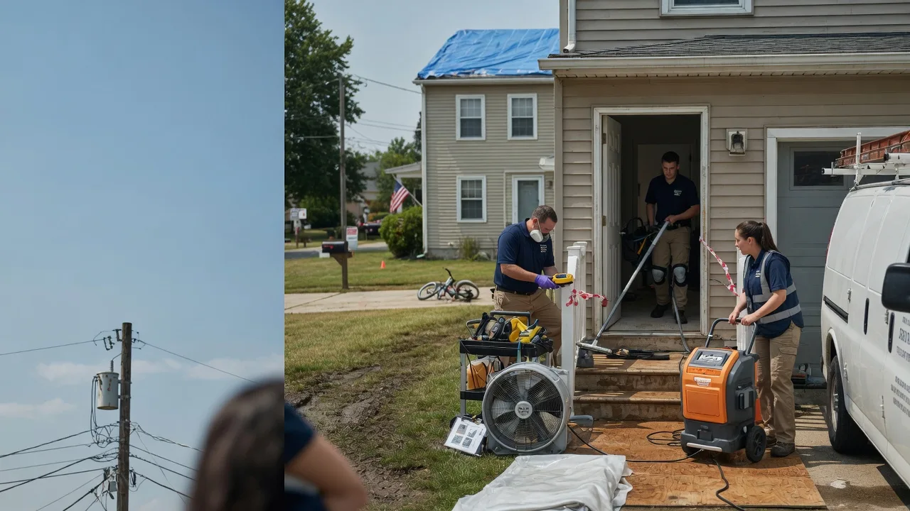Water Damage Repair in Walkerton, IN near me